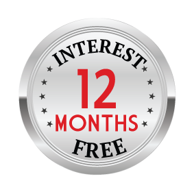 Interest Free (Limited Time!)